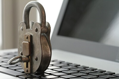 Padlock on Keyboard