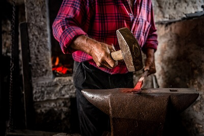 Blacksmith with Anvil